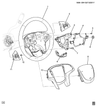 84215929-SWITCH,RDO CONT(PART OF 1)(PIANO BLACK)(MAY ALSO NEED TO REPL C/CONT SW FOR MATC