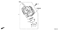 164005Y3J01-Throttle body, electronic control