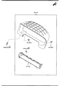 GJ6A55182A-Bezel