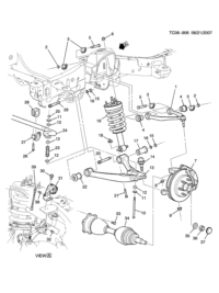 25918049-Link, front stabilizer (incl. 10-12,23, 25)