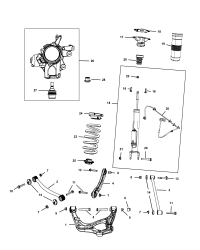 68139502AC-ARM UPPER CONTROL