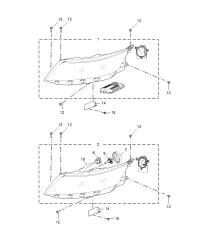 10157082-Head lamp assy