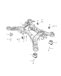 52124640AK-Bracket-rear suspension