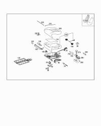 2519100223-Bracket assy-seat mtg