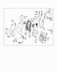0019101034-Frame assy-seat back