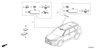 321563B5H00-SUB CORD, PANORAMA & SUNROOF