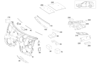 2536821001-Damper, dash panel
