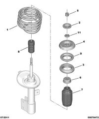 5002ZZ-Spring, front suspension