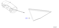 833005BC0A-GLASS ASSY-SIDE WINDOW,RH