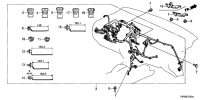 32117T6PW51-Harness-instrument panel