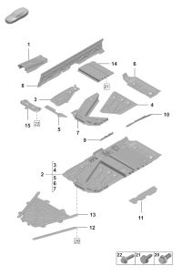 PAF008863-Bolt-assembly: