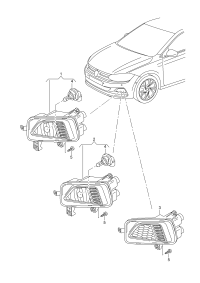 2SD941661-Halogen fog lamp