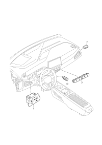 22D9598392ZZ-Bright chrome switch