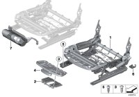 52109496262-Bracket assy-fire extinguisher