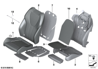 52108493229-Leather seat cover