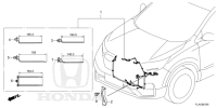 32133TMJZ00-STAY, FR. END HARNESS