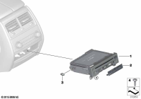 65125A55F13-Back seat assy-DVD player