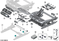 52107459215-Seat frame power lh