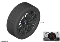36115A072C5-RDC complete wheelset summer gold bronze