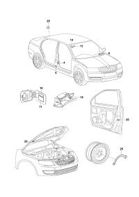 5Q0010008-Plate, symbol