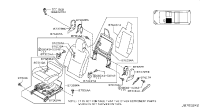 87380JX30A-Garnish assy-fr seat lh