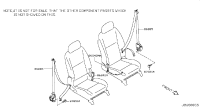 86842JX30A-BELT ASSY-BUCKLE,FRONT SEAT