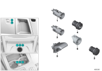 61349473608-Socket, cigarette lighter