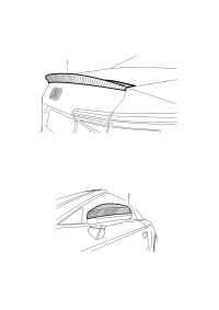 8W0072531-Damper, for outer mirror housing