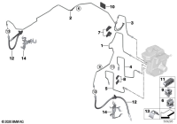 34306879281-BRAKE HOSE FRTX5