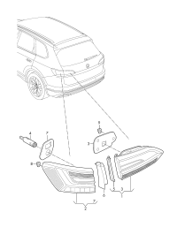 760945093A-LED taillight