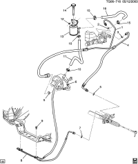 22950444-COOLER,P/S FLUID(INCLS 6,7)(ACDelco #22950444)