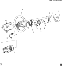 25953087-AIRBAG,STRG WHL(EBONY)(16.712)