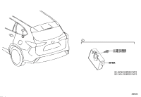 897B00E140-Electrical key & receiver assy