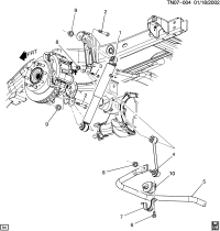 19299538-SHAFT,RR STAB(**VPI 1-877-846-8243)