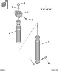 5206EZ-SHOCK ABS COMPL RSL