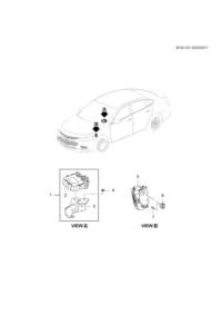 23323234-Module assy-human voice warning (incl. 2, 3)