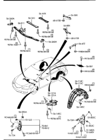BP4K561H1F-GUARD(R),MUD-REAR
