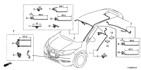 32155T7JH00-Harness, inner trim