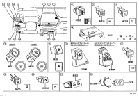 896110E190-SWITCH, PUSH START
