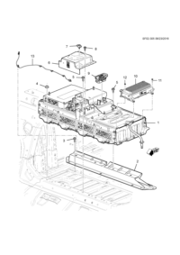 23334577-Lever, drive motor