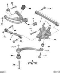 5166A1-Stopper, damper rr