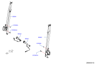 868422GU0A-BELT ASSY-BUCKLE,FRONT SEAT