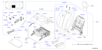 870502DV2B-Seat assy-front, lh
