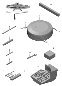 99161329900-Fitting tool unlock element for parking interlock-PDK-
