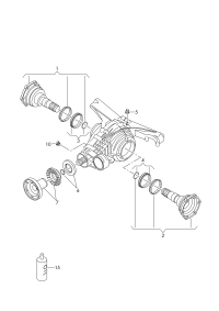 0D2598073-Shaft oil seal