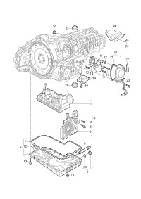 8W0301325C-FOOTREST ASSY