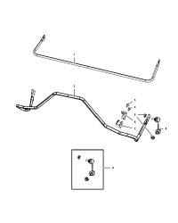 5105886AA-STABILIZER BAR REAR SUSPENSION