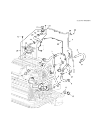84126580-Coolant/air splicer