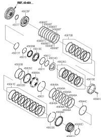 456413B610-DISK SET-L/R BRAKE