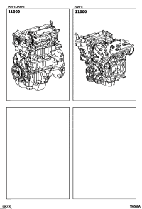 190000V060-ENGINE ASSY, PARTIAL